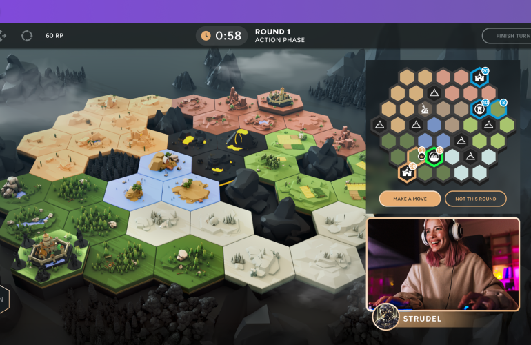 Capture d'écran de la vue des streamers du jeu Followars